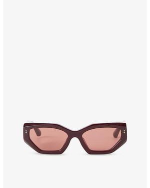 JOSEPH Souk Cat-Eye Acetate Sunglasses - Pink