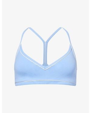 WE Are Tala Dayflex Contrast Sweetheart Sports Bra - Blue