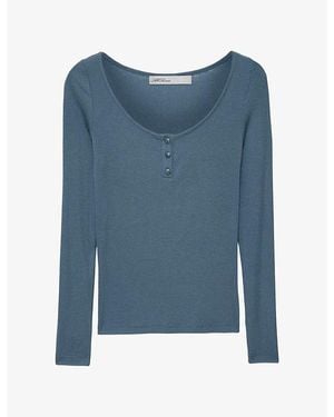 AllSaints Jules Scoop-Neck - Blue