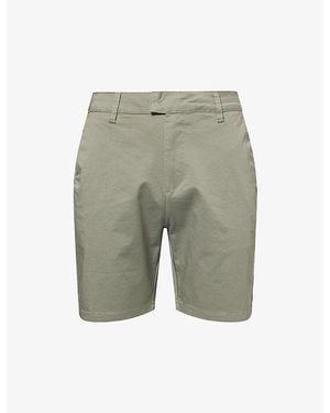 Arne Tailored Chino Cotton-Blend Shorts - Green
