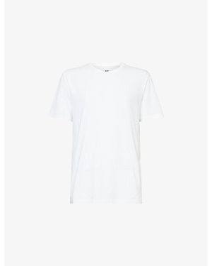 PAIGE Sorden Crew-Neck Cotton T-Shirt - White