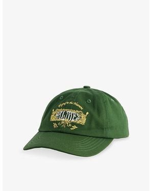 Palmes Angels Six-Panel Cotton Baseball Cap - Green
