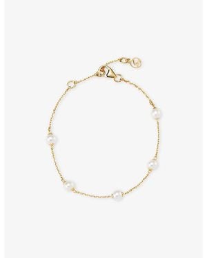 MEJURI Mini Satellite 18Ct Vermeil And Freshwater Pearl Bracelet - Metallic