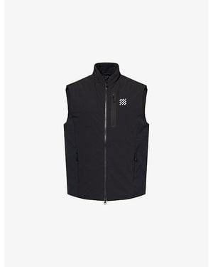 Manors Insulated Padded Nylon-Shell Gilet - Black