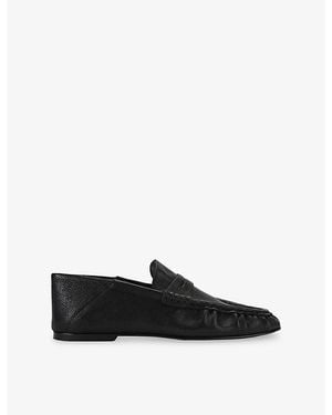 Steve Madden Roger Leather Loafers - Black