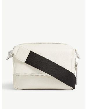 Whistles Womens White Bibi Leather Crossbody Bag 1 Size - Natural