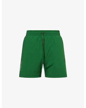 Malbon Performance Poly Tech Woven Shorts - Green