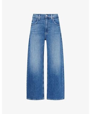 PAIGE Arellia Ankle High-Rise Denim Jeans - Blue