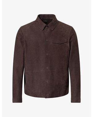 Tom Ford Nubuck Suede Leather Jacket - Brown