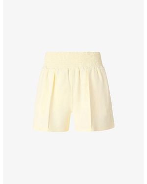 Sweaty Betty Sand Wash Cloudweight Stretch-Jersey Shorts - Natural