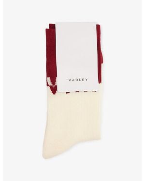 Varley Stellar Colour-Block Cotton-Blend Socks - Multicolour