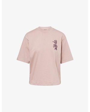 Carhartt Graphic-Print Cotton T-Shirt - Pink