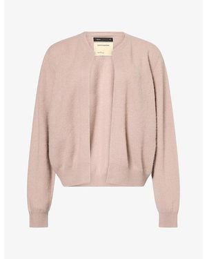 Frenckenberger Mini Bomber Cashmere Cardigan - Pink