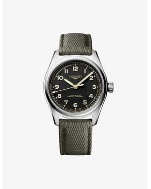 Longines Spirit Pilot Stainless-Steel Automatic Watch 39Mm - Multicolour