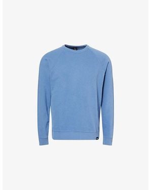FINISTERRE Coho Long-Sleeve Cotton-Jersey Sweatshirt - Blue