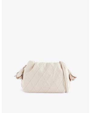 Zimmermann Cloud 91 Leather Clutch Bag - Natural