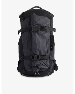 On Shoes Speed Pack Elite 24L Woven Backpack - Black