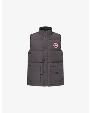 Canada Goose Freestyle Logo-Patch Quilted Shell Gilet - Grey