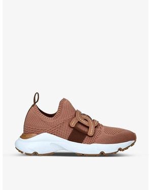 Tod's Run 54C Calzino Mesh Low-Top Trainers - Brown