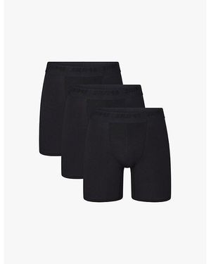Skims 3-Pack Boxer Brief 5" - Blue