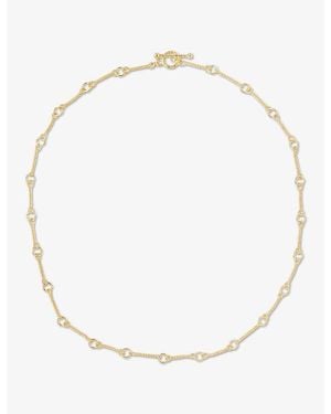 La Maison Du Couturier Ece London The Roman 22Ct Vermeil Chain Necklace - Metallic