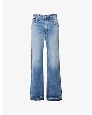 GALLERY DEPT. Melrose Straight-Leg Denim Jeans - Blue