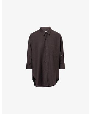 Citizens of Humanity Kayla Relaxed-Fit Twill Shirt - Multicolour