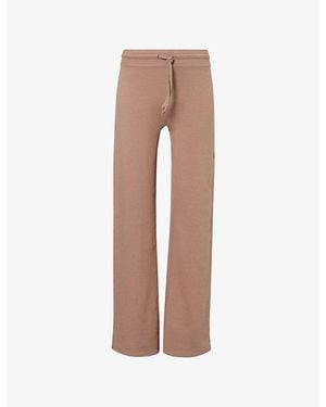 ADANOLA Straight-Leg Modal-Jersey Pants - Natural