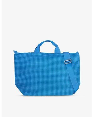 Adsum Zip Ripstop Tote Bag - Blue