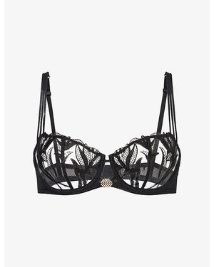 Aubade Sweet Euphoria Half Cup Lace Bra - Black