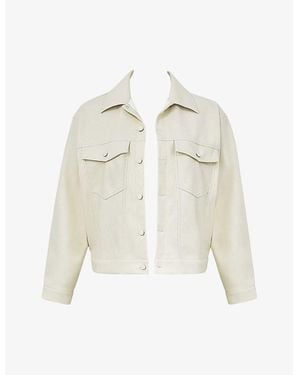 Mistress Rocks Vegan Leather Jacket - White