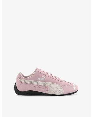 PUMA Speedcat Og Suede Low-Top Trainers - Pink