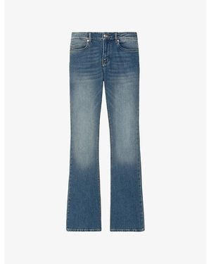 Zadig & Voltaire Eclipse Bootcut Denim Jeans - Blue