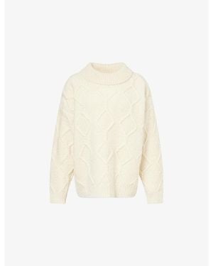Skall Studio Skagen Cable-Knit Wool Sweater - White