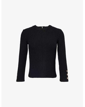 Isabel Marant Dixie Ribbed Wool Jumper - Blue