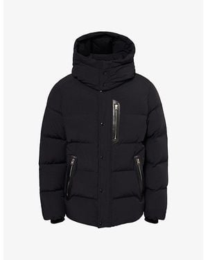 Tom Ford Hooded Padded Shell Puffer Jacket - Blue