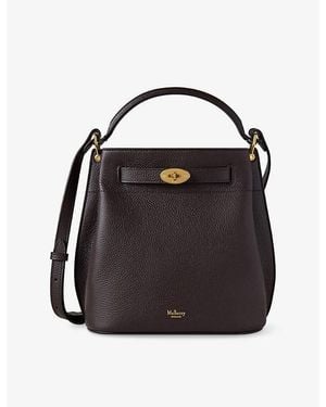 Mulberry Islington Small Leather Bucket Bag - Black