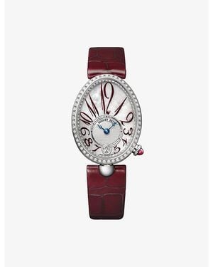 Breguet Reine De Naples 8918 18Ct- Automatic Watch 36.5Mm - Red