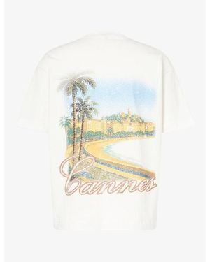 The Couture Club Vintage Cannes Cotton T-Shirt - White