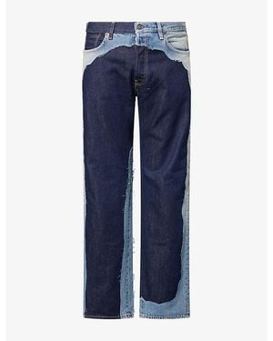 Acne Studios 1996 Patchwork Denim Jeans - Blue