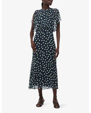 Phase Eight Nicola Spot Dress in Pink | Lyst