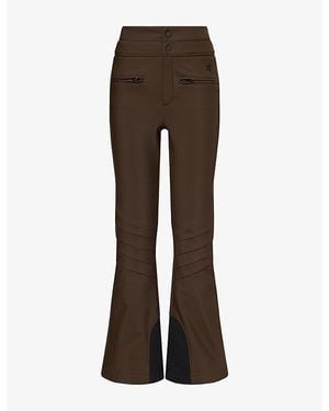 Perfect Moment Aurora High-Waist Flare Ski Trousers - Brown