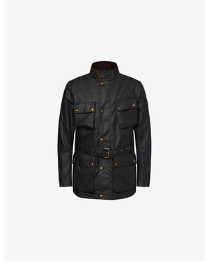 Belstaff Trialmaster Icon Waxed-Cotton Jacket - Black