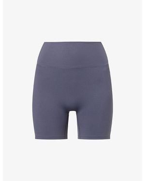 ADANOLA Ultimate Crop Training Shorts - Blue