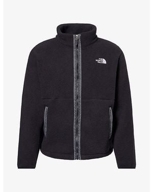 The North Face Fleeski Brand-Emboidered Fleece Jacket - Blue