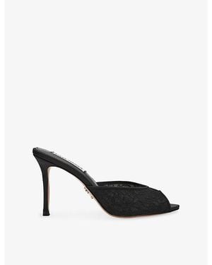Steve Madden Rollout Lace Mules - Black