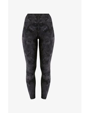 Sweaty Betty Super Soft Graphic-Print Stretch-Jersey Yoga Leggings - Black