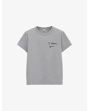 Loewe I You Tshirt - Grey