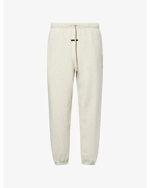 Fear Of God Classic Fleece Cotton-Jersey Jogging Bottoms - Natural