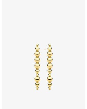 Sif Jakobs Bormio Lungo 18Ct-Plated Sterling- Drop Earrings - Metallic